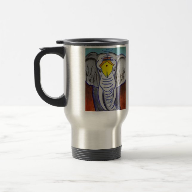Mug De Voyage Eléphant blanc (Gauche)