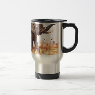 Mug De Voyage Éléphants africains d'animaux de destin de jungle