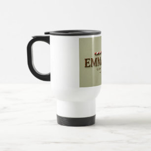 Mug De Voyage EMMANUEL Matthieu 1:23 Noël Sauge Douce