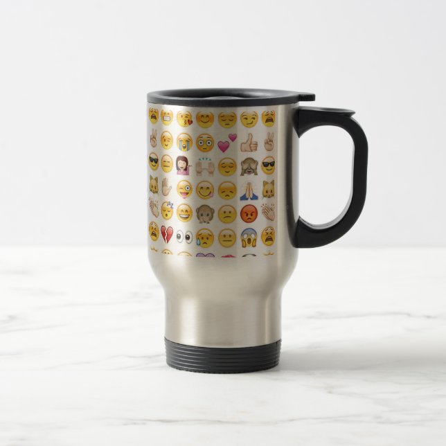 Mug De Voyage émoticône (Droit)