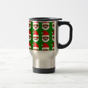 Mug De Voyage émoticônes de père Noël