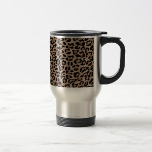 Mug De Voyage empreinte de léopard cheetah