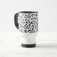 Empreinte de léopard, Zones Léopard, Noir Et Blanc