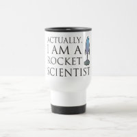 En fait, je suis un scientifique de fusée