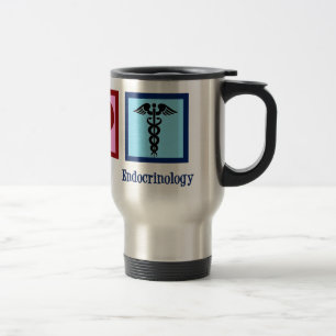 Mug De Voyage Endocrinologie d'amour de paix