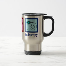Mug De Voyage Endoscopie Peace Love
