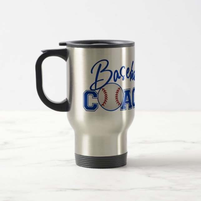 Mug De Voyage Entraîneur de baseball - SRF (Gauche)