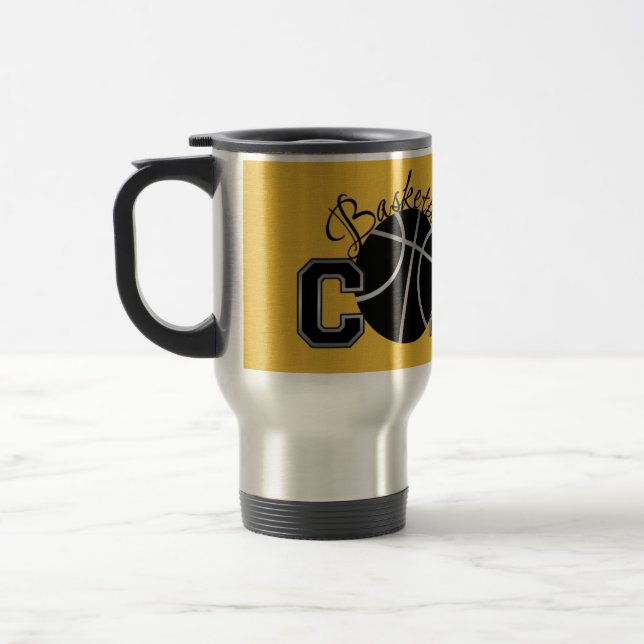 Mug De Voyage Entraîneur de basket-ball - SRF (Gauche)