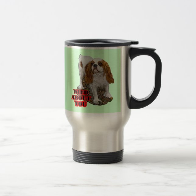 Mug De Voyage Épagneul cavalier (Droit)