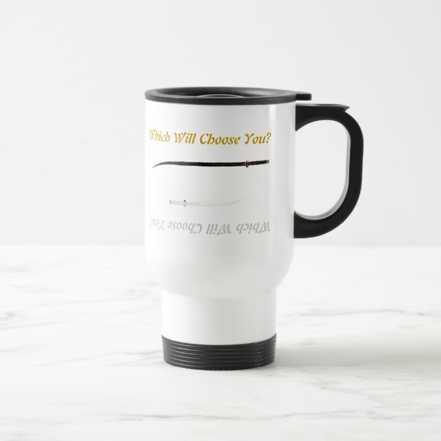 Mug De Voyage Épées de légende : Que vous choisira ? (Droite)