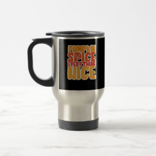Mug De Voyage Épices citrouilles Tout Nice Drôle Halloween Nourr