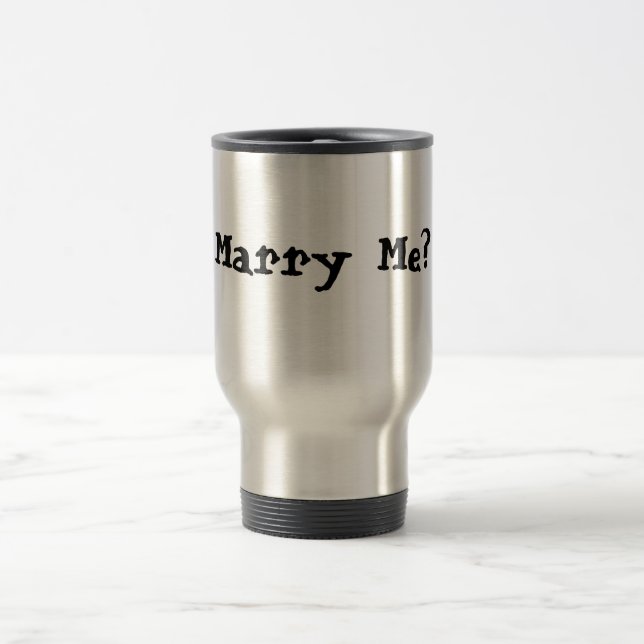 Mug De Voyage Épouse-moi ? Musique de voyage (Centre)
