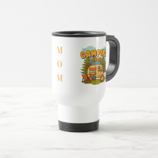 Mug De Voyage Équipe de camping