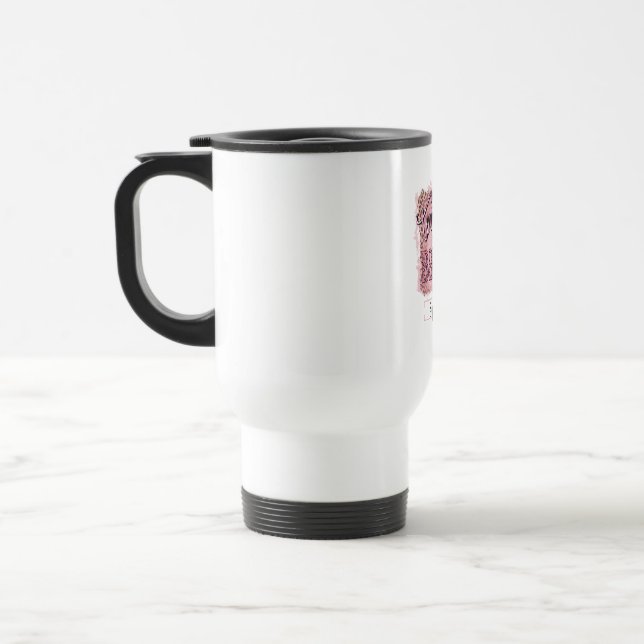 Mug De Voyage Équipe de mariée de conception personnalisée féroc (Gauche)