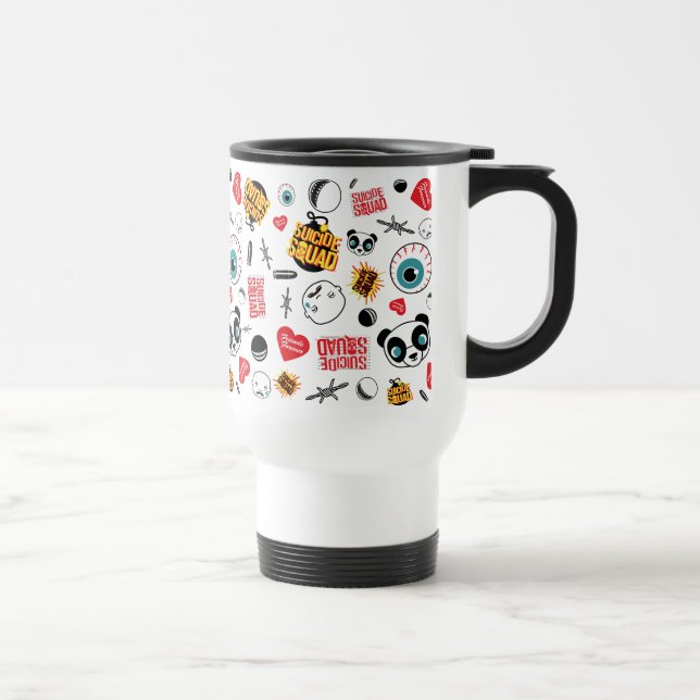 Mug De Voyage Équipe de suicide | Friends Forever Motif (Droite)