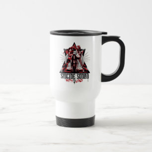 Mug De Voyage Équipe de suicide   Jolies filles d'escouade folle