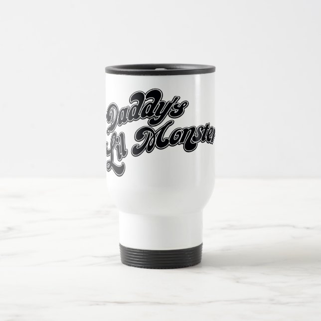 Mug De Voyage Équipe de suicide | Le monstre Lil de papa (Centre)