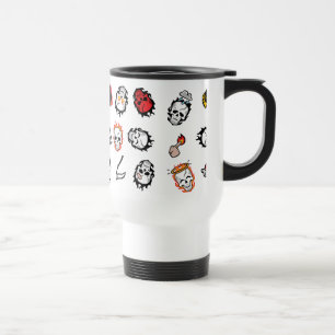Mug De Voyage Équipe de suicide   Motif Diablo Emoji