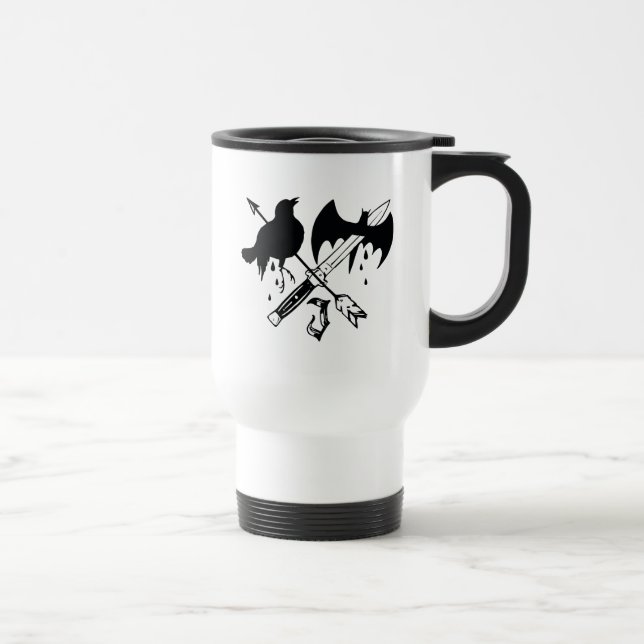 Mug De Voyage Équipe de suicide | Symbole joker (Droite)
