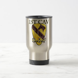 Mug De Voyage ęr Division OIF de cavalerie