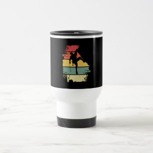 Mug De Voyage Escalade rocheuse Vintage