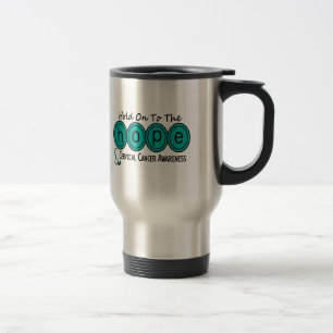 Mug De Voyage ESPOIR 6 de cancer du col de l'utérus