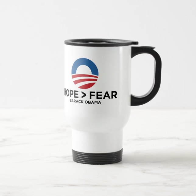 Mug De Voyage espoir > espoir de crainte gagné (Droite)