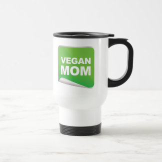 Mug De Voyage Étiquette végétalien de maman