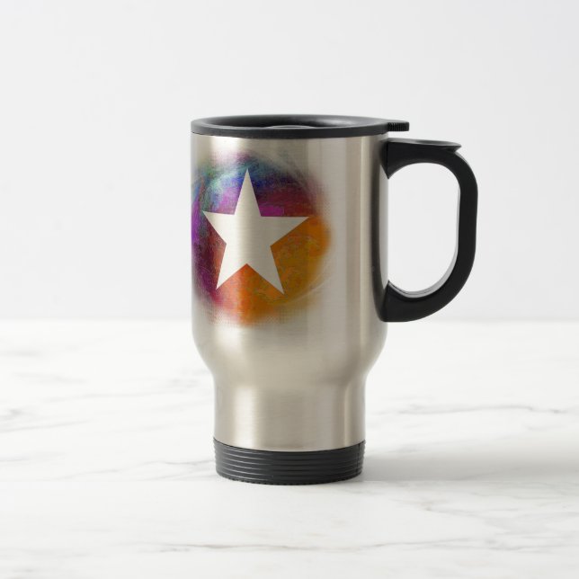 Mug De Voyage Étoile blanche (Droit)