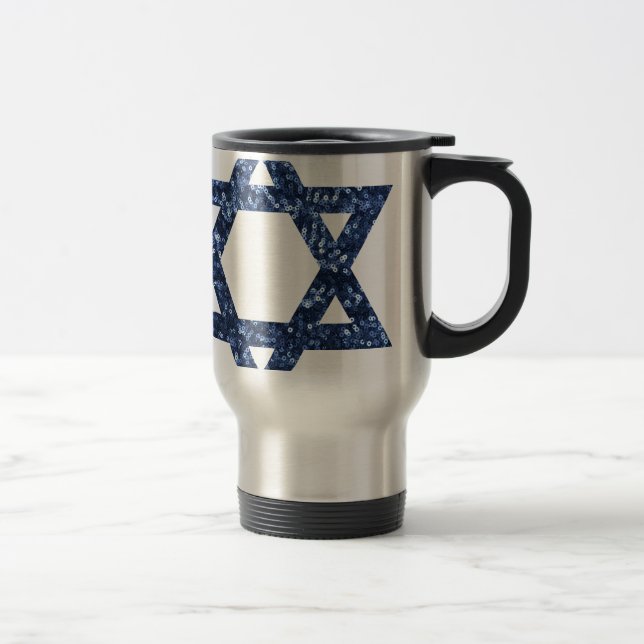 Mug De Voyage étoile de david (Droit)