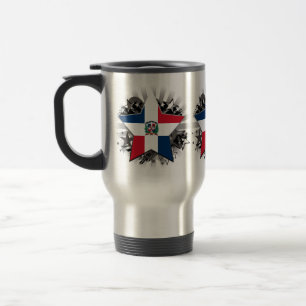 Mug De Voyage Étoile de la République Dominicaine