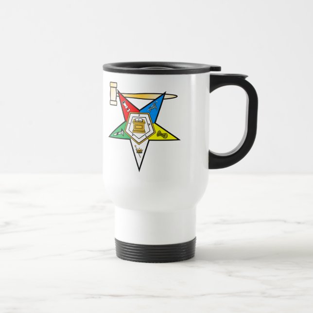 Mug De Voyage Étoile orientale après des articles d'infirmière (Droite)