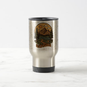 Mug De Voyage Exploration de la nature vintage/rustique