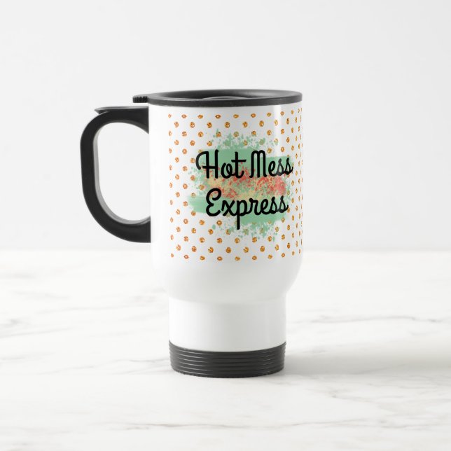 Mug De Voyage Express chaud de désordre (Gauche)