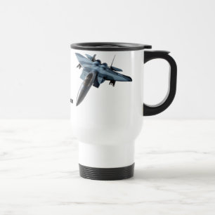 Mug De Voyage F-15C au-dessus de l'Alaska Drinkware