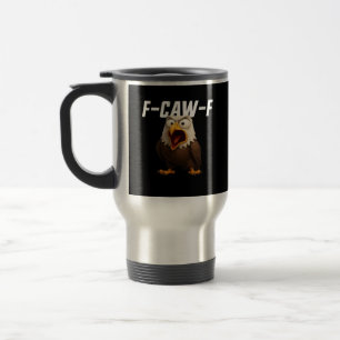Mug De Voyage F-Caw-F Drôle F-Caw-F Accessoire Rétro Classique