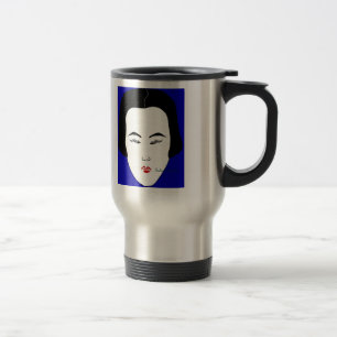 Mug De Voyage Façons Forme quotidienne haute extrémité de visage