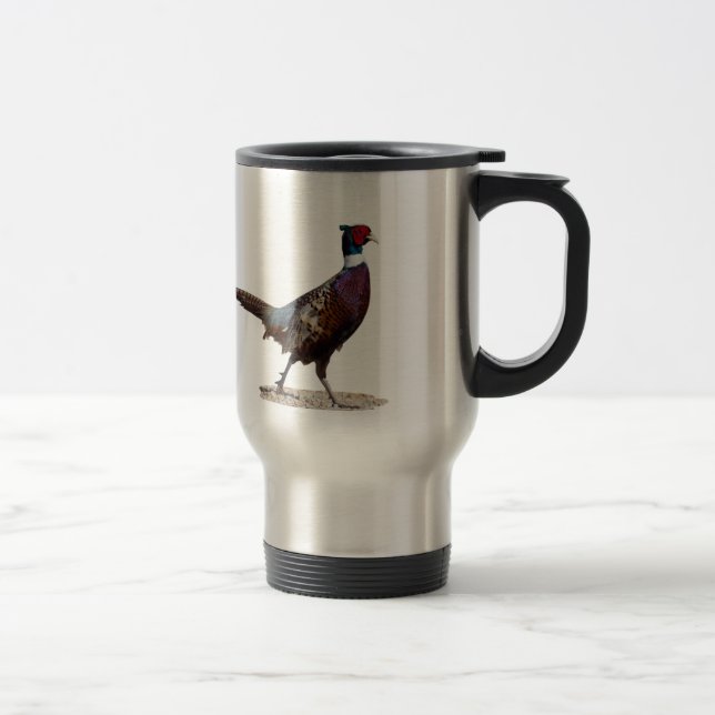 Mug De Voyage Faisan de Ringnecked (Droit)