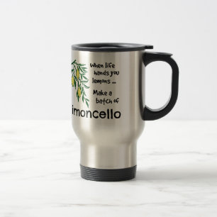 Mug De Voyage Faites un groupe de Limoncello