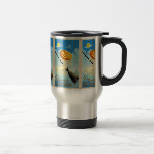 Mug De Voyage Falln Happy Halloween sorcière Citrouille