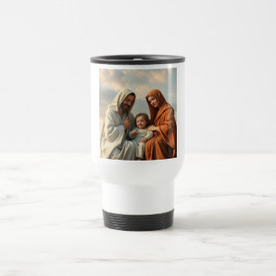 Mug De Voyage Famille Sainte Jésus Marie et Joseph White Travel 
