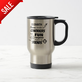 Mug De Voyage Farewell Coworker Boss - nous sommes amis Custom