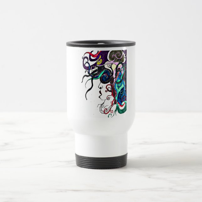 Mug De Voyage femme de vie (Centre)