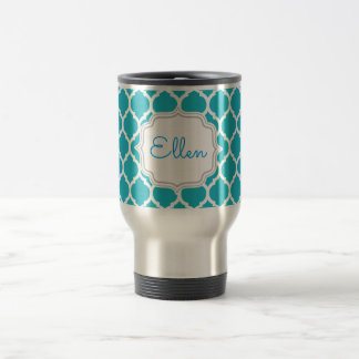 Mug De Voyage Femme d'honneur unique cadeau Motif marocain Monog