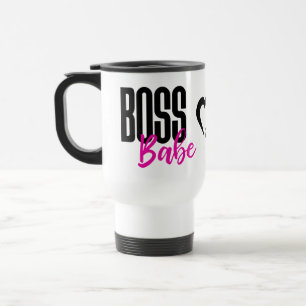 Mug De Voyage Femme Patronne Entrepreneuse Réussite Motivationne