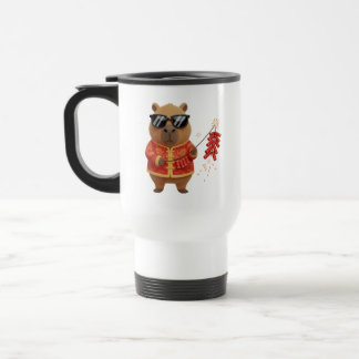 Mug De Voyage Festive Firecracker Capybara Lunar New Year