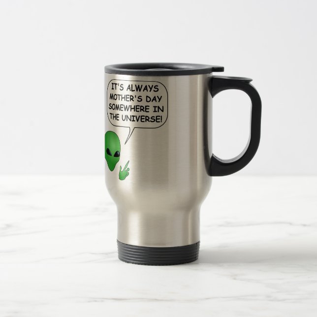 Mug De Voyage Fête des mères Aliens (Droit)