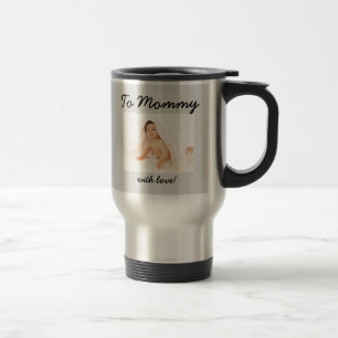 Mug De Voyage Fête des mères - Photo personnalisée / année