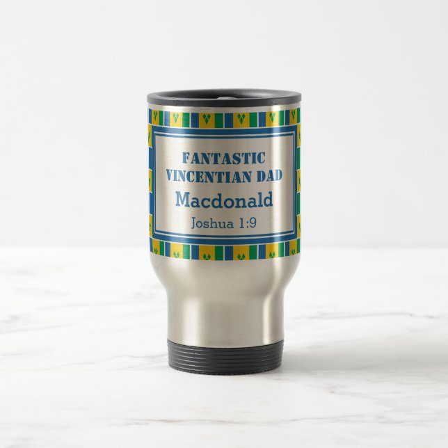 Mug De Voyage Fête des pères FANTASTIQUE ST VINCENT PÈRE (Centre)