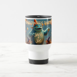 Mug De Voyage Fête d'Halloween de Monstre Joyeux pour Enfants